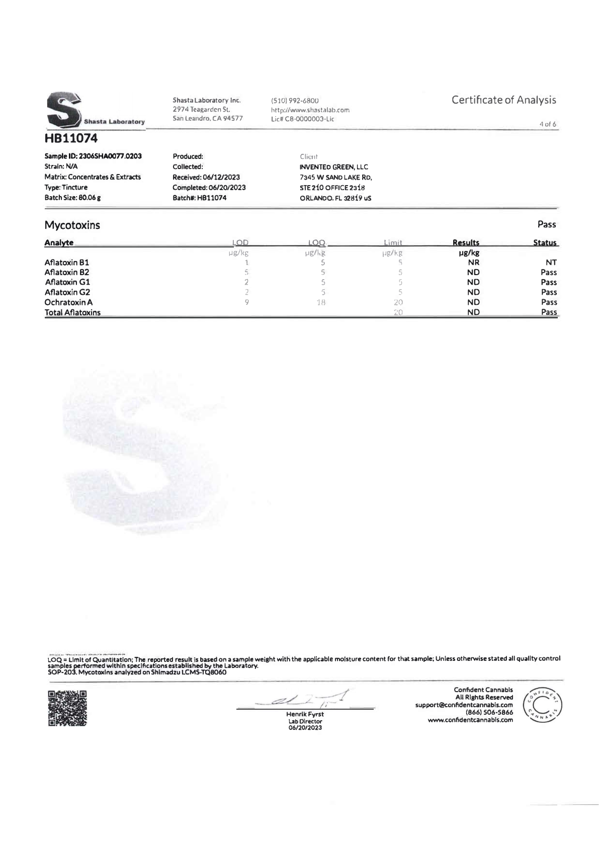 COA Natleaf BRWS1500BP pagina 5